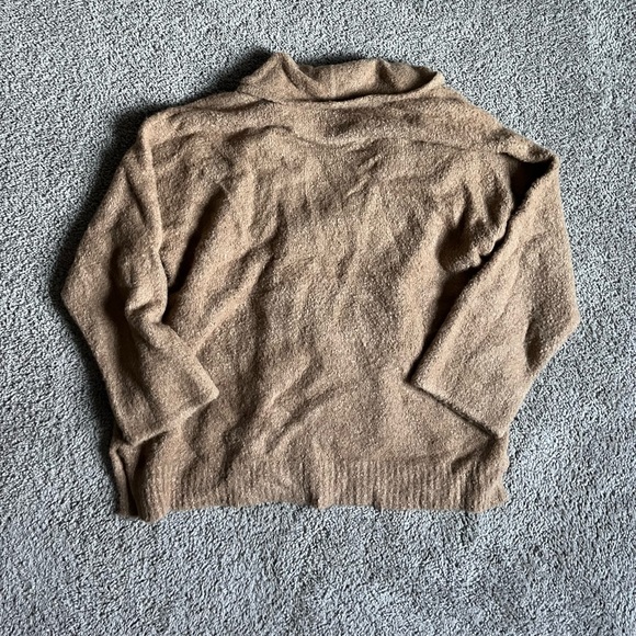 NWT Madewell Gallatin Shawl Collar Cardigan Large Praline - Picture 3 of 4